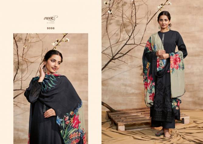 Heer Shabiba By Kimora Cotton Salwar Suits Catalog
